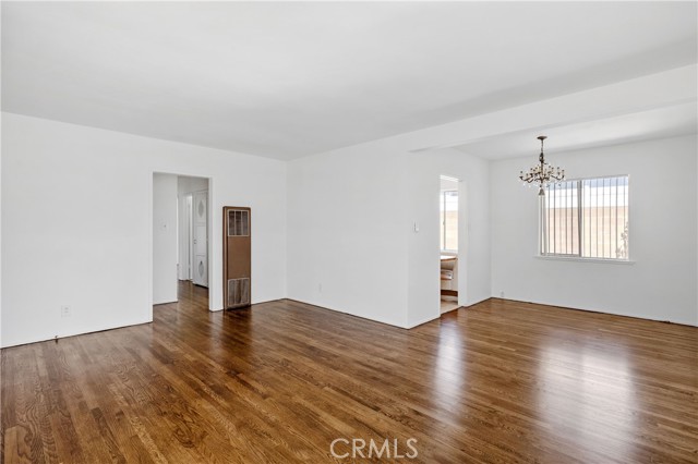 Living Room and Dining Room