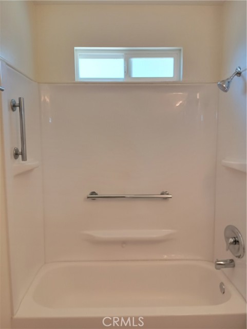 spacious bathroom tub shower