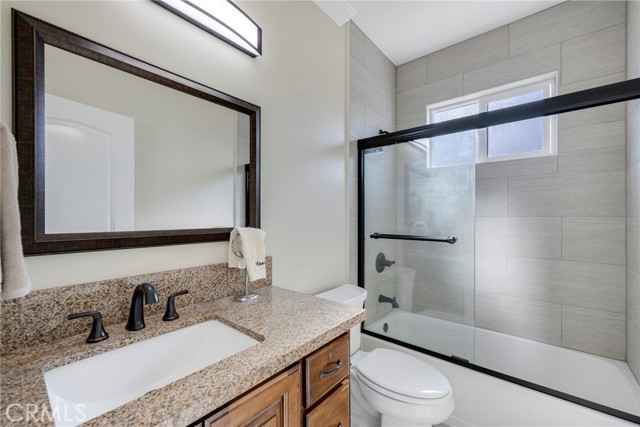 Full bath off loft at top of stairs.