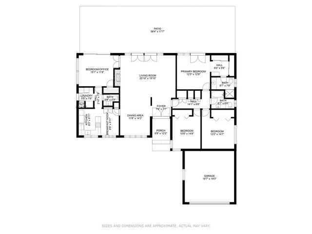 Floor Plan 7250 Berry Hill Drive