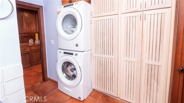 Laundry room with storage