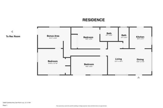 Detail Gallery Image 29 of 30 For 12547 Cometa Ave, San Fernando,  CA 91340 - 3 Beds | 2 Baths