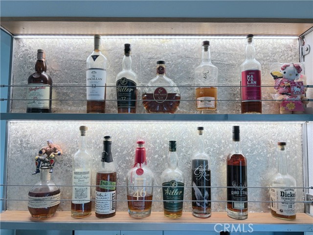 Custom Bar Shelf