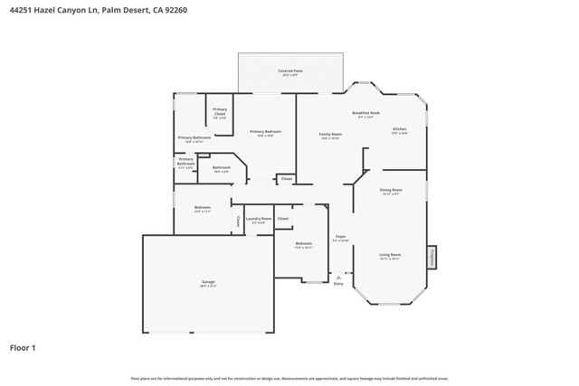 Detail Gallery Image 2 of 31 For 44251 Hazel Canyon, Palm Desert,  CA 92260 - 3 Beds | 2 Baths