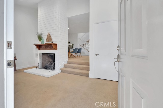 Entry to living room