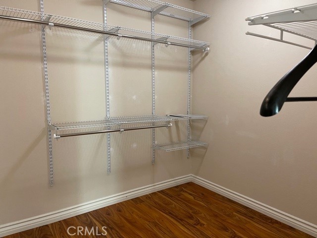 large walk in closet