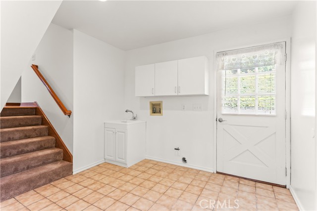 Laundry Room, New Sink and Basin