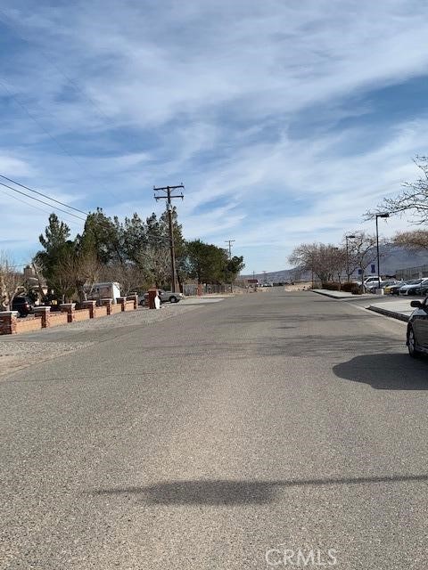 Lemon St in front of property