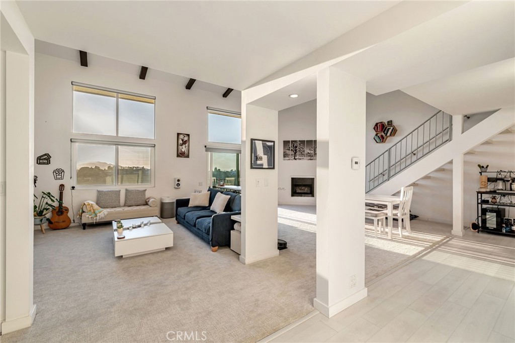 Stunning custom Bel Air penthouse unit with breathtaking views! This beautifully designed, high vaulted ceiling unit has it’s 2nd bedroom opened up to become an extra large, open concept, living area designed for taking in the views and entertaining. Unit includes spacious view loft with closet that is currently used as a den/office. This unique unit offers gorgeous panorama views from every room and blue ocean views from your private balcony. Indulge in the chic master suite with modern stand alone tub that faces the Santa Monica Mountains. Take pride in your have-it-all unit while entertaining family and guests with your extra large recently renovated custom kitchen. Newly installed windows and automatic blinds maximizes resident’s exposure to the picturesque views. An oasis in the city, this Chateau Chamberay unit is one of a kind. Association amenities include; pool, jacuzzi, tennis court, fitness center, and recreation room surrounded by beautiful grounds. Unit includes in-unit laundry, EV Charger, two parking spots, and storage.