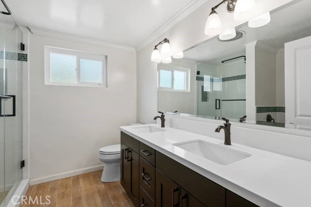 Remodeled Dual Sink Bathroom