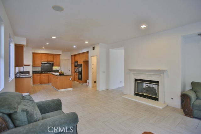 Family Room and Kitchen