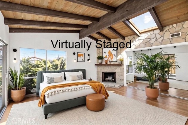 Primary Bedroom Virtually Staged