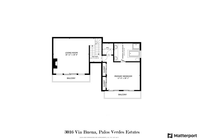 Upper Level Floor Plan