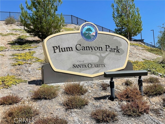 Plum Canyon Park nearby!