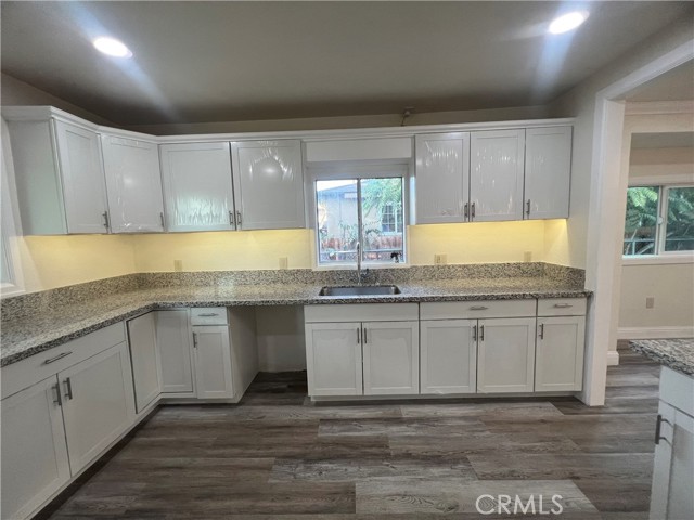 New cabinets.