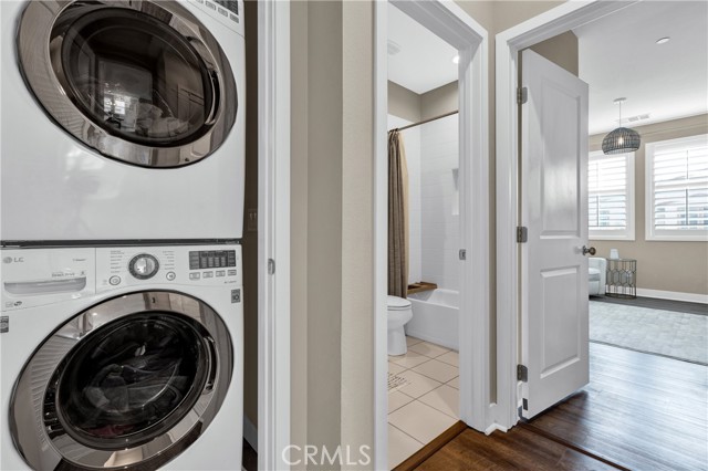 Laundry closet