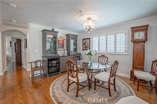 Dining Area w/ 2 Wine Fridges