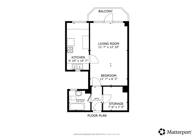 Detail Gallery Image 10 of 22 For 360 W Ocean #706,  Long Beach,  CA 90802 - 0 Beds | 1 Baths