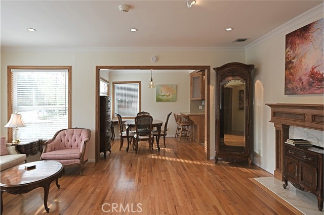 Solid red-oak hardwood flooring