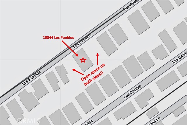 There is open space adjacent to home on both sides