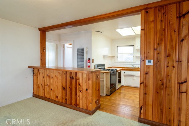 A View From the Den into the Kitchen A View From the Den into the Kitchen