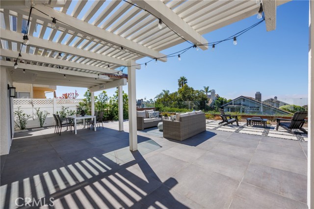 Covered patio
