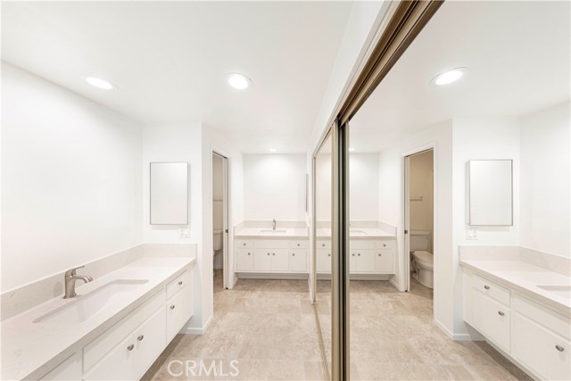 Master Bathroom, Two Separate Sinks