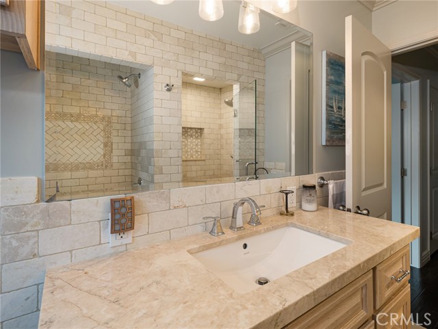 Sink Area in hallway bathroom