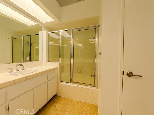 Primary shower and tub