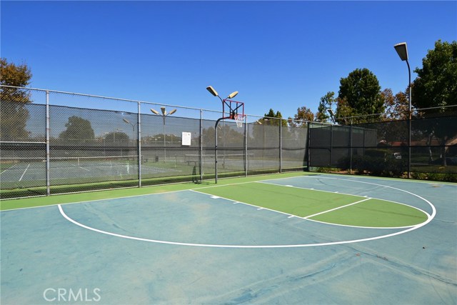 Association amenities include sports courts