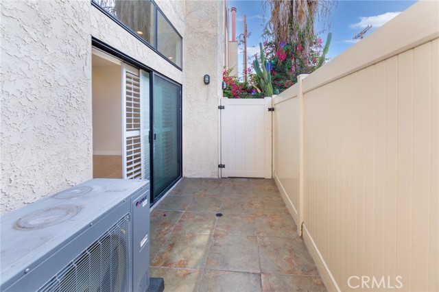 Outside patio
