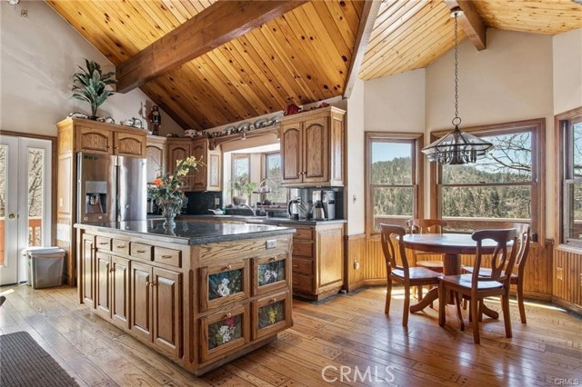 Main House:Gourmet kitchen w/ dining area.