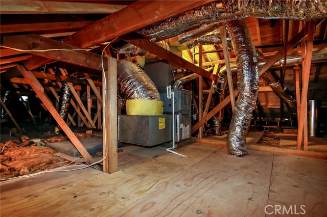 over 400 sq.ft. of storage in the attic