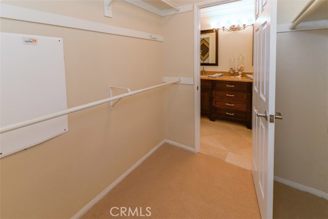 Master bedroom closet