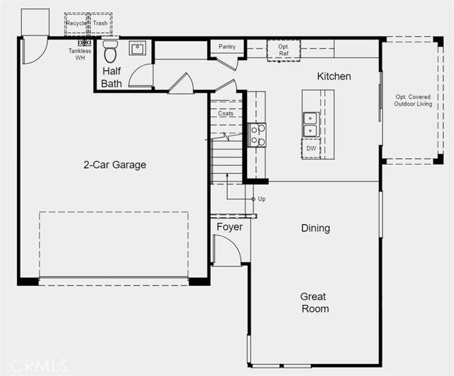 Structural options include: covered outdoor living.