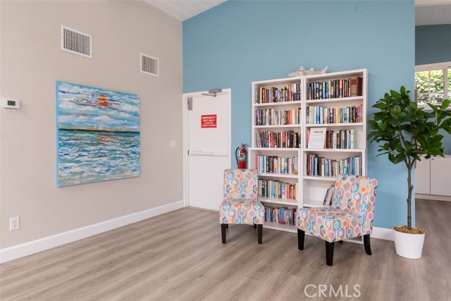 Community Club House reading nook