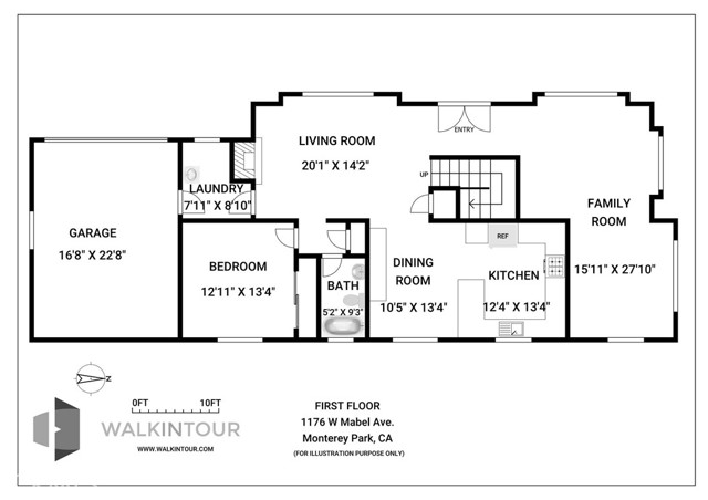 Detail Gallery Image 36 of 37 For 1176 W Mabel, Monterey Park,  CA 91754 - 4 Beds | 3 Baths