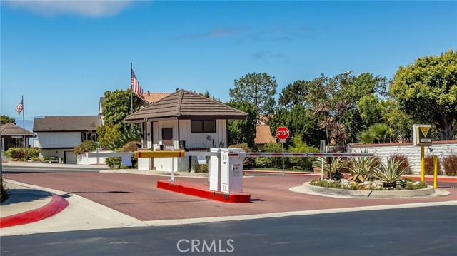 Main guarded entry gate