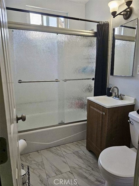 Unit F- remodeled bathroom
