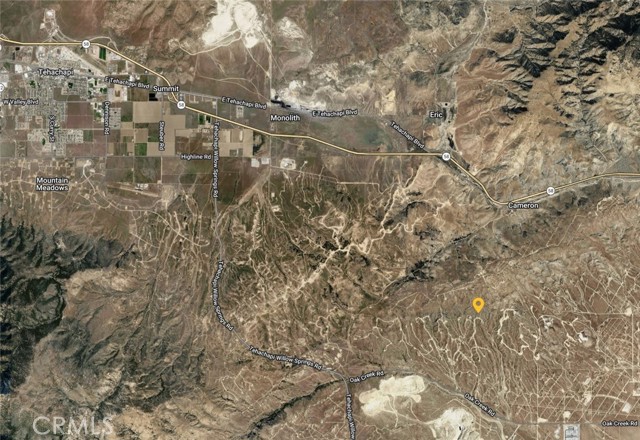 Detail Gallery Image 2 of 2 For 0 North of Oak Creek Rd, Tehachapi,  CA 93561 - – Beds | – Baths