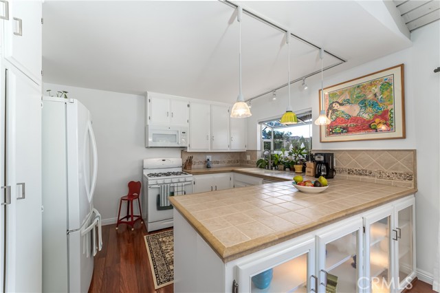 Kitchen is open to the dining and living areas and you will love the view form the window over the sink.