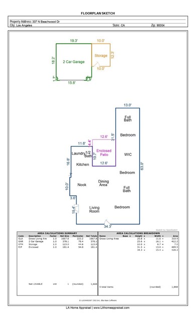 Detail Gallery Image 40 of 40 For 337 N Beachwood, Los Angeles,  CA 90004 - 3 Beds | 2 Baths