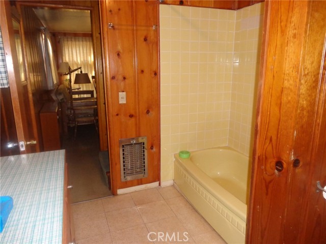 From bathroom toward living room