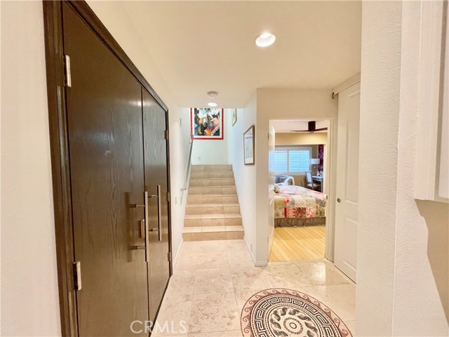 entrance on the second level.