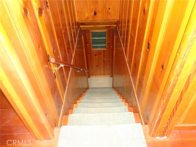 Stairway to second level