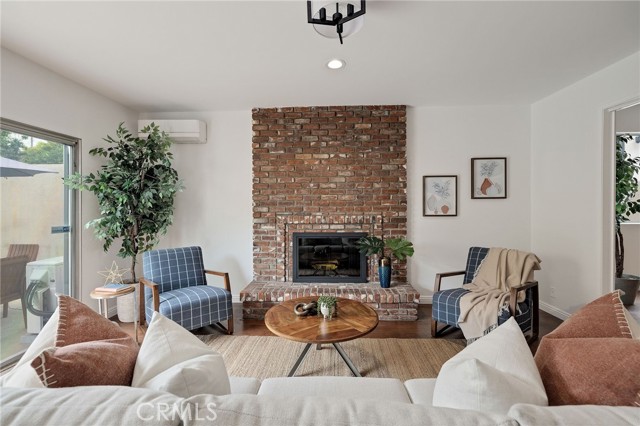Family Room with door to backyard