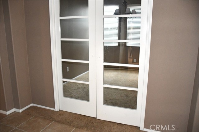 dinning room closed door
