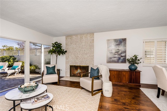 Living Room w/ View of Back Yard