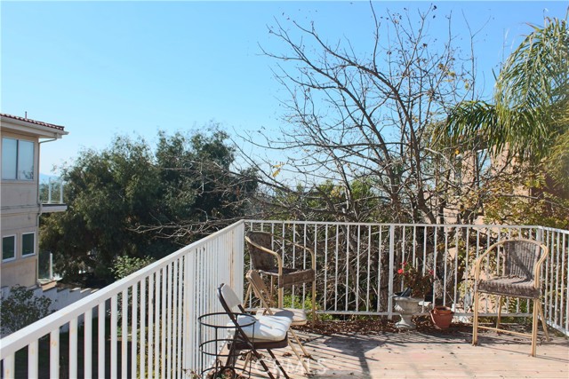 The tree blocks the Peek-a-boo-ocean view. Which is more than Peek-a-boo.