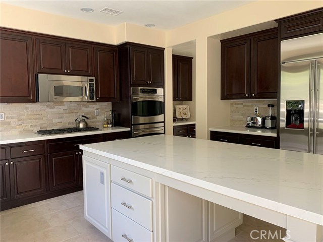 From kitchen towards butler’s pantry & dining room